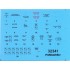 Decal for 1/32 Hawker Hurricaine Stencils
