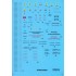 Decal for 1/32 Focke-Wulf Fw-190A, D, F, G & Ta-152 Stencils