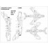 Decals for 1/32 Cold War MiG-17 CCCP Stencils