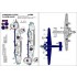 Decals for 1/32 Consolidated B-24 Liberator GR Mk.V BZ779 Josef Kuhm