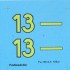 Decals for 1/32 Heinz Bar Focke-Wulf Fw-190 A-6
