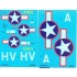 Decals for 1/32 Republic P-47D-1 Thunderbolt 42-7871, 6th Air Victory 1943