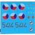 Decal for 1/32 Mikoyan MiG-29A CSSR, CZ Nr.5414