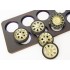 1/35 German SdKfz.8 Wheel Mask for Trumpeter #01583/01584 kits
