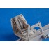 1/32 Messerschmitt Bf-109 E Seat with Belts and Cushion for Dragon kits