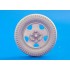 1/35 Wheels for ZiS-2, ZiS-3, KP-42 Field Kitchen, Limber 52-R-353M (5-holes rim) (2 Sets)