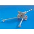 1/35 Wheels for ZiS-2, ZiS-3, KP-42 Field Kitchen, Limber 52-R-353M (5-holes rim) (2 Sets)