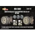 1/16 Corrected Sd.Kfz. 251 Road Wheels for Das Werk kits
