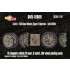 1/16 Sd.Kfz. 250 Road Wheels Type 1 Upgrade set for Das Werk kits