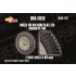 1/16 Sd.Kfz. 250 Front Wheels for Das Werk kits (common off-road)