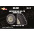 1/16 Sd.Kfz. 250 Front Wheels for Das Werk kits (uncommon off-road)