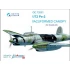 1/72 Pe-2 Vacuformed Clear Canopy for Zvezda Kit #7283