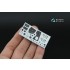 1/24 Mazda RX-7 FD Interior Details on 3D Decal with Metal Sticker (Fujimi)