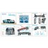 1/24 Ford GT40 Mark II Interior Details on 3D Decal with Resin parts (Fujimi)