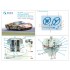 1/24 Ford GT40 Mark II '66 Interior 3D Decal w/Resin parts, Metal Sticker (Meng)