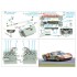 1/24 Ford GT40 Mark II '66 Interior 3D Decal w/Resin parts, Metal Sticker (Meng)