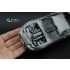 1/24 Toyota Supra A80 Export-Spec Interior 3D Decal for Tamiya w/Metal Sticker