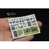 1/32 A-26C Invader Interior 3D Decal for Hobby Boss kits (with 3D-printed resin parts)