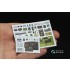 1/32 A-26C Invader Interior 3D Decal for Hobby Boss kits (with 3D-printed resin parts)