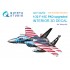 1/32 F-15C PAD-upgraded Interior 3D Decal for Tamiya kits (with 3D-printed resin parts)