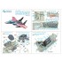1/32 F-15C PAD-upgraded Interior 3D Decal for Tamiya kits (with 3D-printed resin parts)