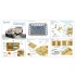 1/35 Kubelwagen Type 82 Interior 3D Decal for Hero kits (with 3D-printed resin parts)