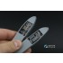 1/35 AH-64A forward Avionics Bays Interior 3D Decal for Trumpeter (with 3D-printed resin)