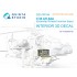 1/35 AH-64A forward Avionics Bays Interior 3D Decal for Trumpeter (with 3D-printed resin)