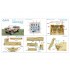 1/35 Schwimmwagen Type 166 Interior Details on 3D Decal (Tamiya) with parts 