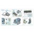 1/35 SH-60F Seahawk Interior Details on 3D Decal (Kitty Hawk) with parts 