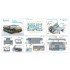 1/35 GT-SM Interior Details on 3D Decal (AVD) with 3D Resin parts 