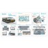 1/35 GT-SM Interior Details on 3D Decal (AVD) with 3D Resin parts 