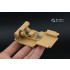 1/35 Mercedes-Benz Wolf SSA Interior 3D Decal (Neverland Hobby) with parts 