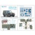 1/35 JGSDF Type 73 Shin Light Truck Interior 3D Decal & Resin Parts