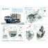 1/35 HEMTT A2 Family Interior 3D Decal and Resin Parts for Trumpeter