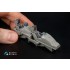 1/48 Dassault Rafale B Interior Details on 3D Decal (Revell) with parts