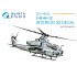 1/48 AH-1Z Zulu Cobra/Viper Interior 3D Decal for KittyHawk (with 3D-printed resin)