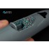 1/48 MiG-21bis late Fishbed-N Interior Details on 3D Decal (Eduard) with parts