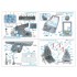 1/48 MH-60L Blackhawk Interior Details on 3D Decal (ICM) with 3D Resin parts
