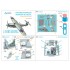 1/48 Fairey Barracuda Observer Station Interior 3D Decal (Trumpeter) with parts