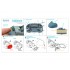 1/48 Ka-52M Radar Bay with Nose Cone for Quinta Models (with resin parts)