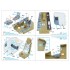 1/48 Ka-50 (blue-grey panels) Interior Details on 3D Decal (Italeri) with parts