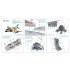 1/48 RF-4C Phantom II (early) Interior 3D Decal (Hasegawa) with parts