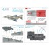 1/48 F-4M Phantom FGR.2 3D Interior Decals for Hasegawa Kit (Resin Parts)