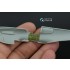 1/72 P-40E Wtarhawk Interior 3D Decal for Academy/Modelist (with 3D-printed resin)