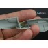 1/72 P-40E Wtarhawk Interior 3D Decal for Academy/Modelist (with 3D-printed resin)
