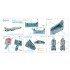 1/72 MiG-21bis late Interior Details on 3D Decal (Eduard) with 3D Resin parts