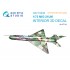 1/72 MiG-21UM Interior Details on 3D Decal (KP) with 3D Resin parts