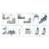 1/72 Ka-50 (blue-grey panels) Interior 3D Decal (HobbyBoss/ARK) with parts