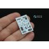 1/72 WWII La-5 3D Interior Decals for Zvezda Kit (Resin Parts)